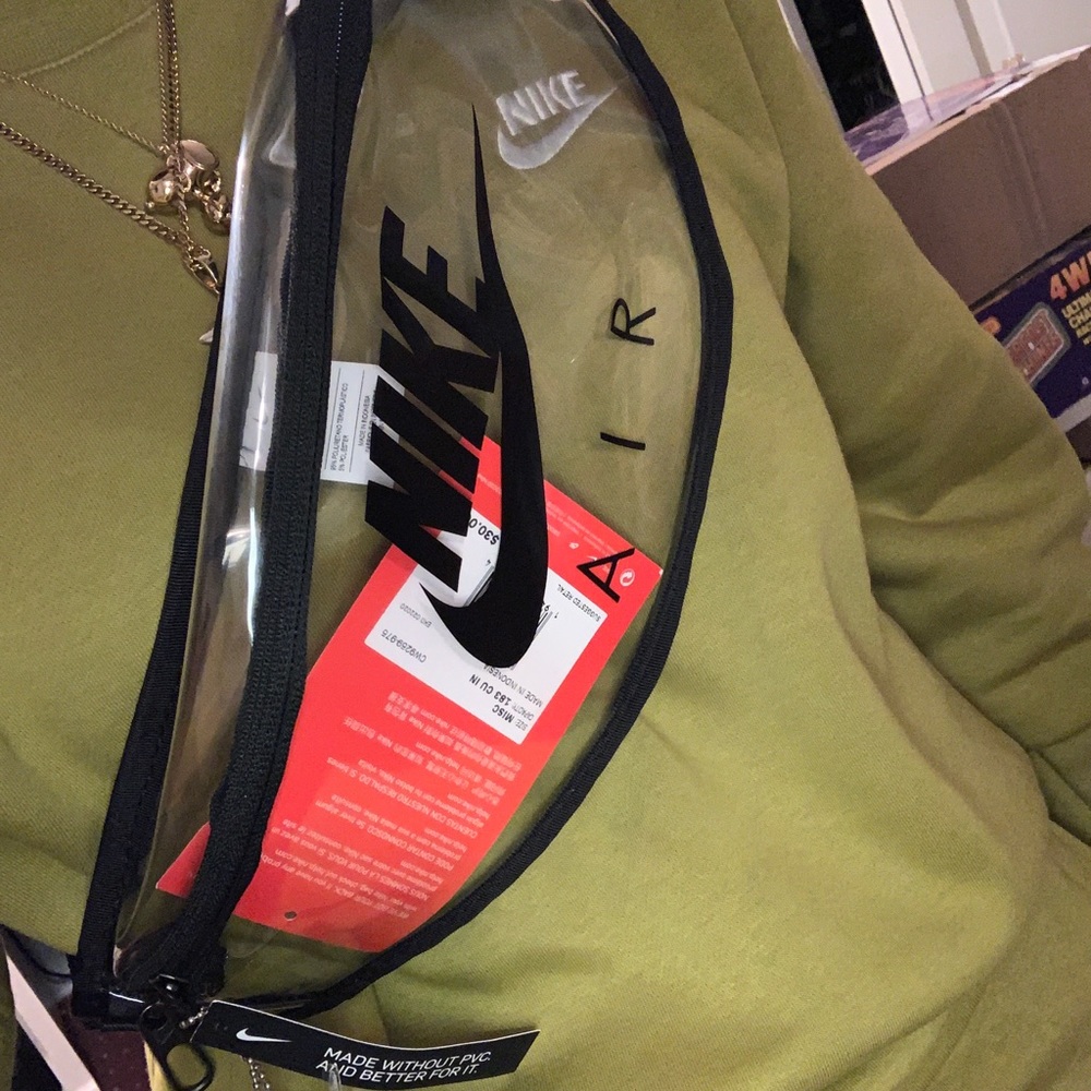 Nike clear Fanny pack